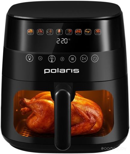 Аэрогриль (аэрофритюрница) Polaris PAF 8003W Wi-Fi IQ Home (черный)
