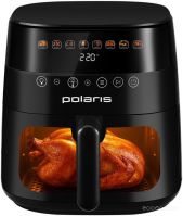Аэрогриль (аэрофритюрница) Polaris PAF 8003W Wi-Fi IQ Home (черный)