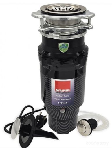 Измельчитель пищевых отходов McAlpine WDU-1ASEU-CARB
