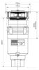Измельчитель пищевых отходов McAlpine WDU-1ASEU-CARB