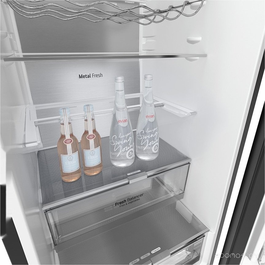 Холодильник LG DoorCоoling+ GC-B509QG9M, фото 4