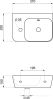 Умывальник Lavinia Boho Bathroom Sink Slim 33311063