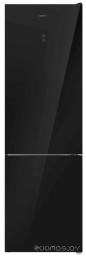 Холодильник с морозильником Maunfeld MFF200NFB Matt Inverter