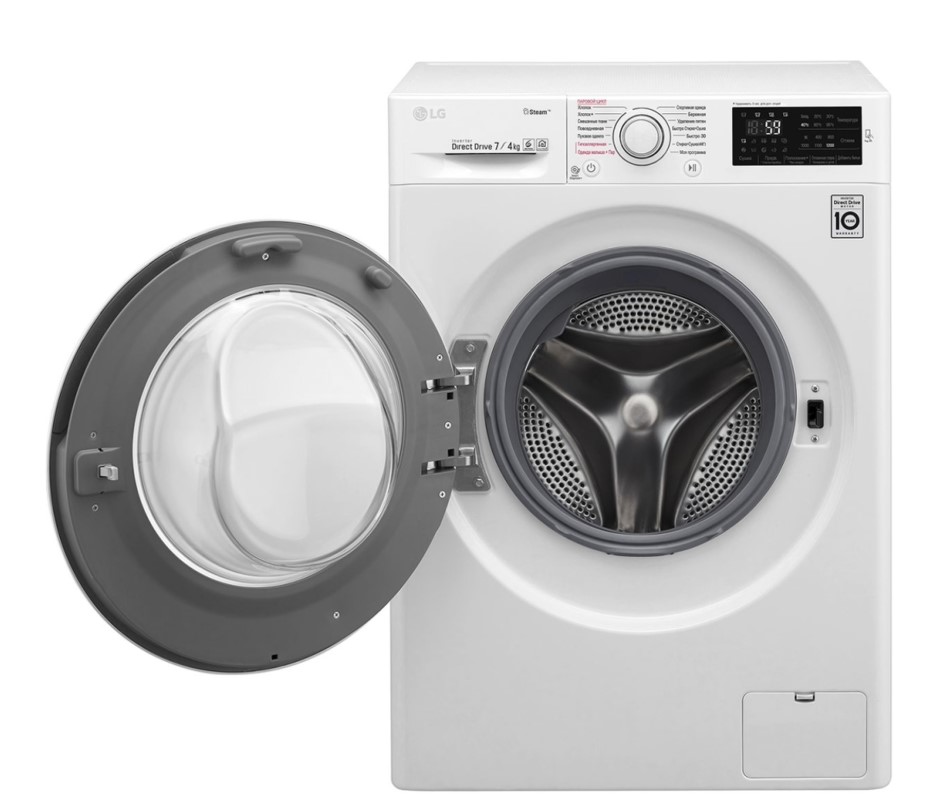 Стирально-сушильная машина LG F2J6HG0W, фото 4