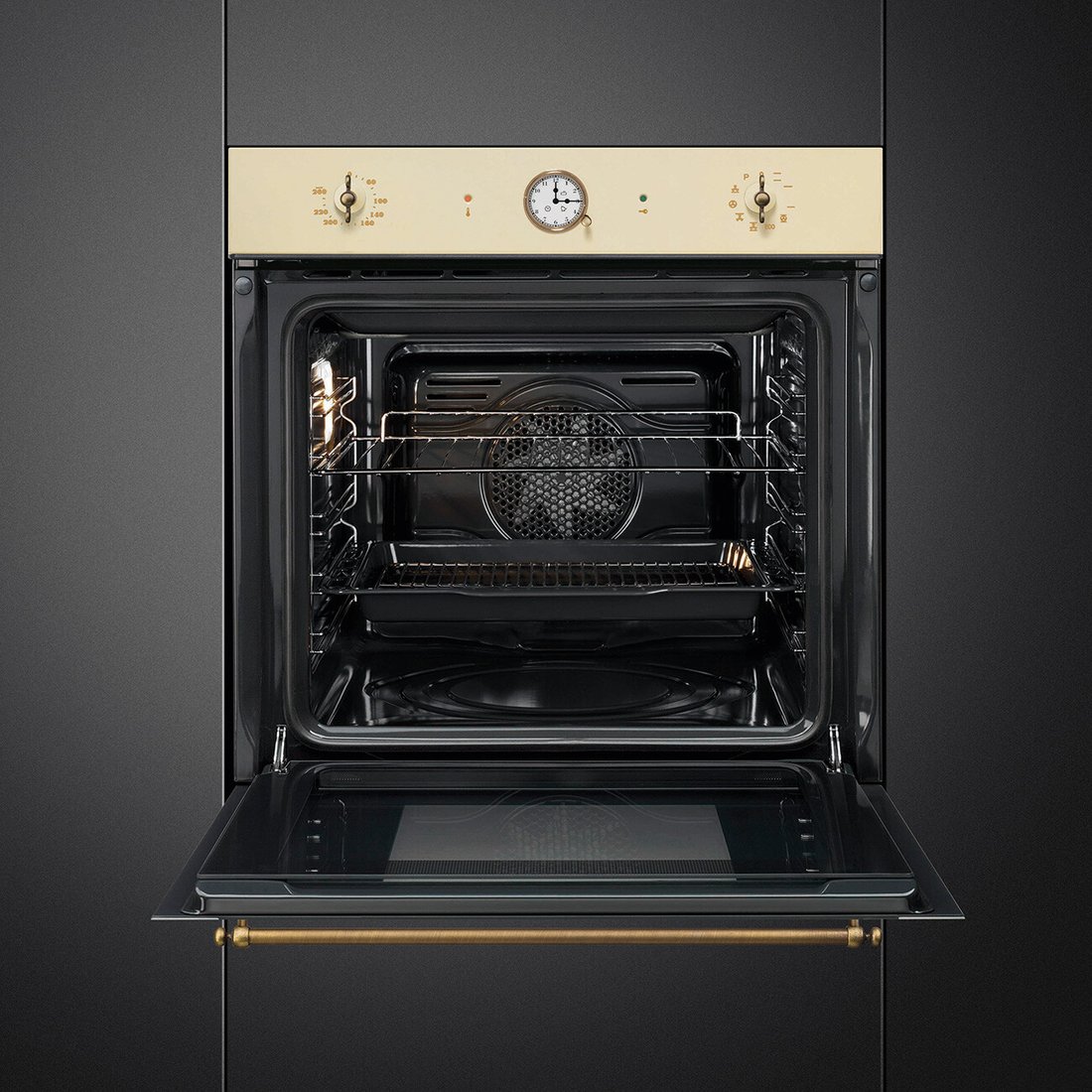 Электрический духовой шкаф Smeg SFP68C1TPO, фото 4
