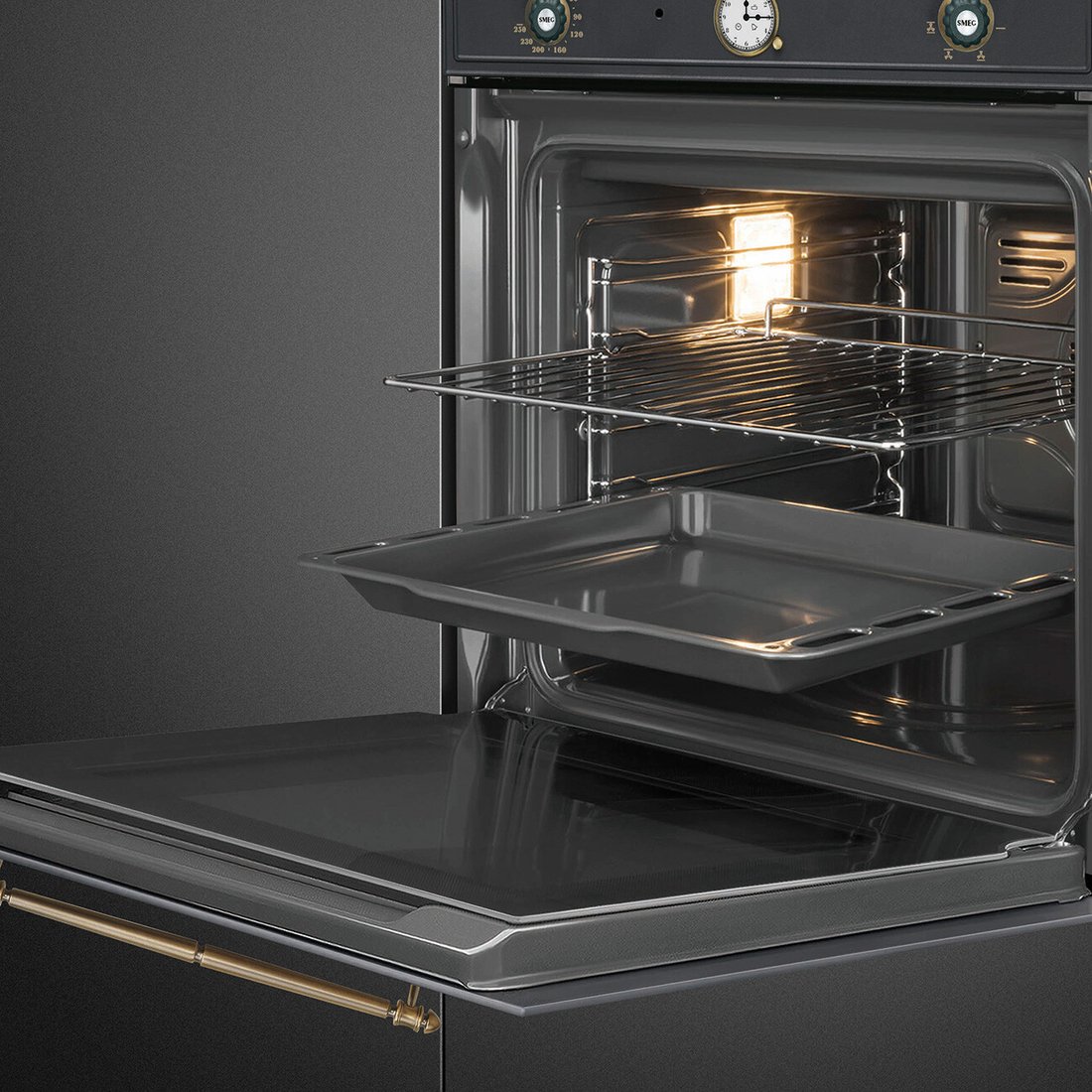 Электрический духовой шкаф Smeg SF67C1AO, фото 6