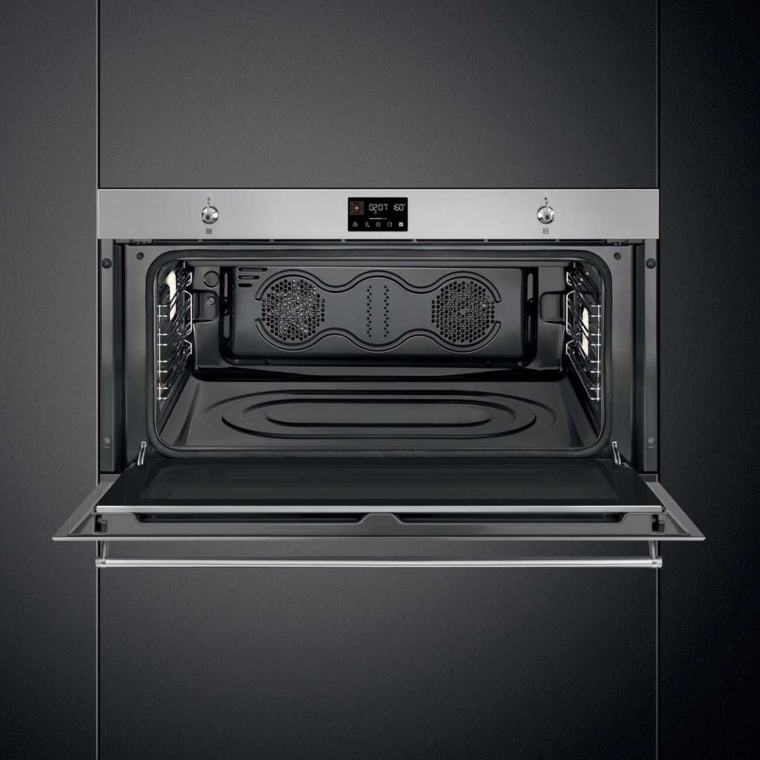 Электрический духовой шкаф Smeg SFR9302TX, фото 2