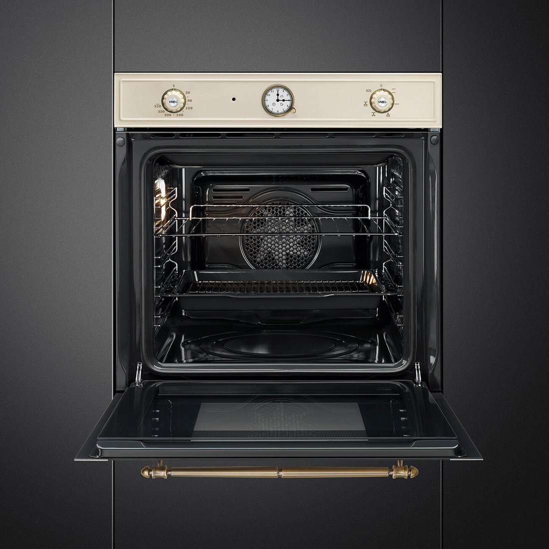 Электрический духовой шкаф Smeg SFP67C1TPO, фото 2