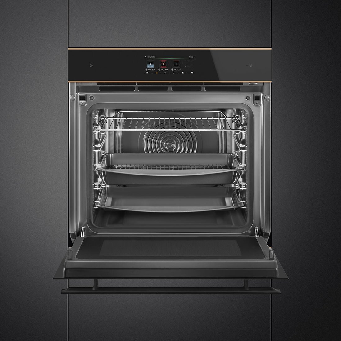 Электрический духовой шкаф Smeg SO6606WAPNR, фото 4