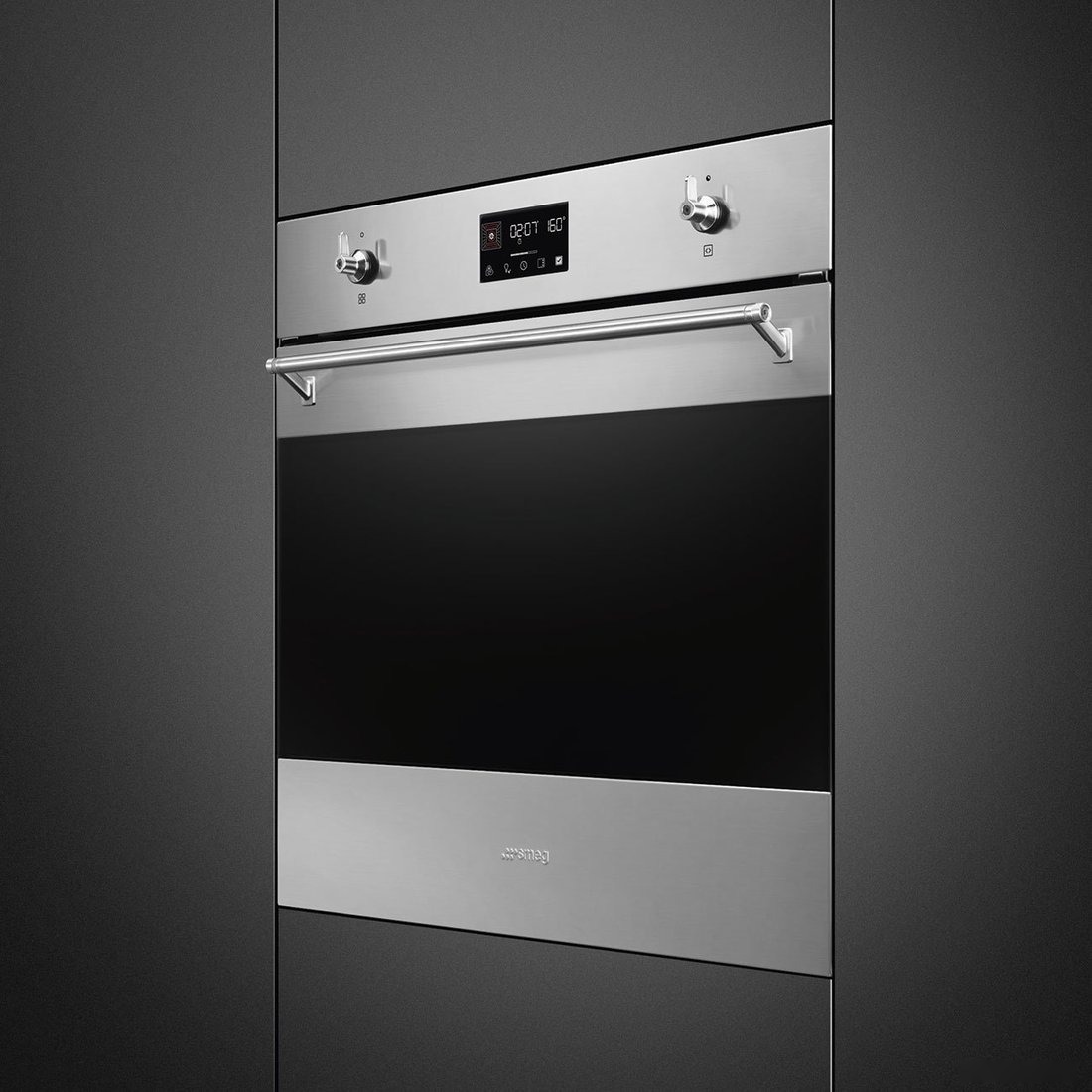Электрический духовой шкаф Smeg SO6302TX, фото 2