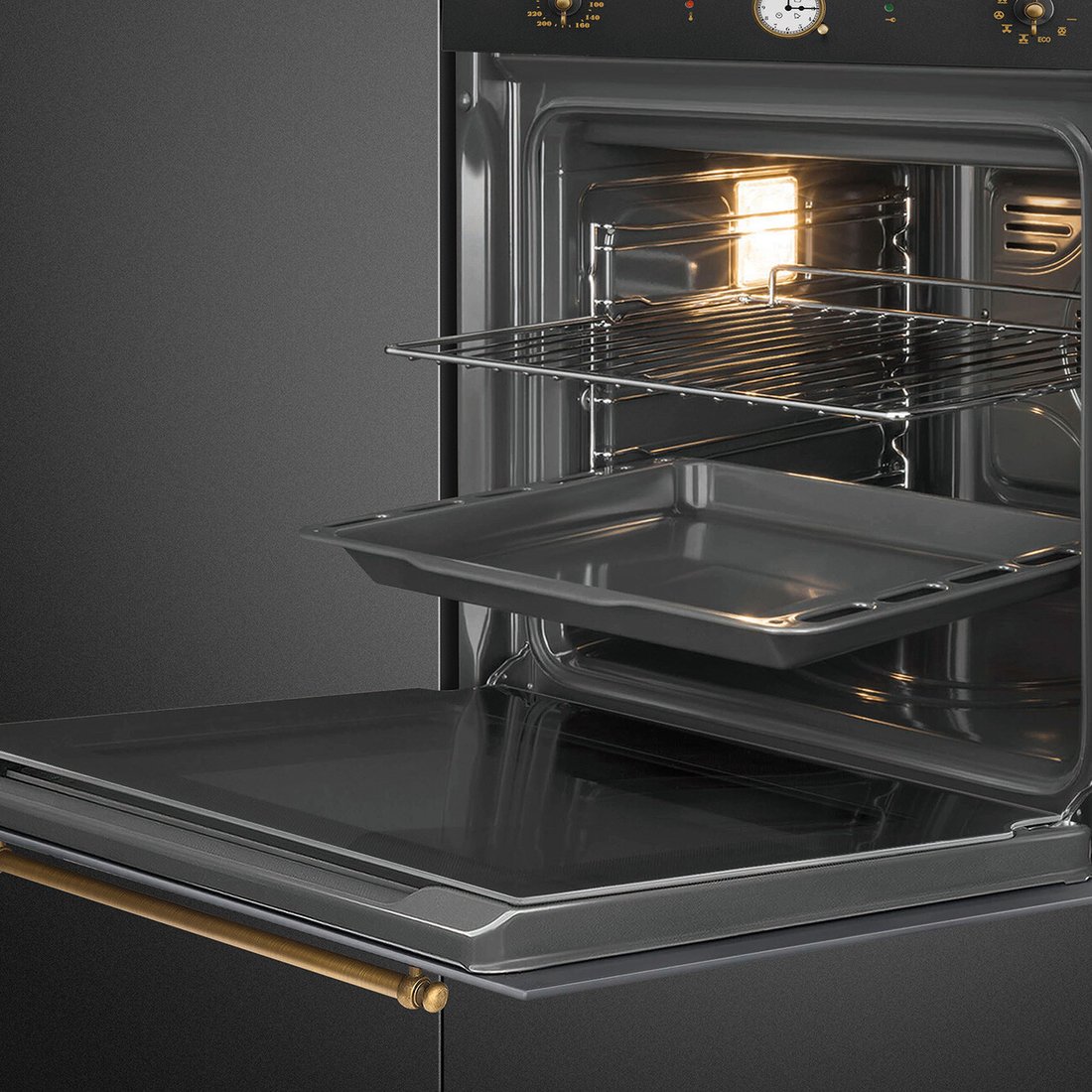Электрический духовой шкаф Smeg SFP68C1TAO, фото 4