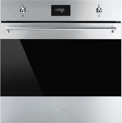 Электрический духовой шкаф Smeg SFP6301TVX, фото 1