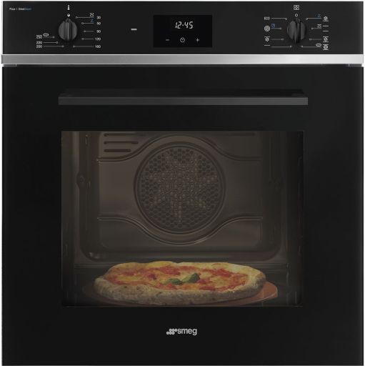 Электрический духовой шкаф Smeg SF6400S1PZB, фото 1