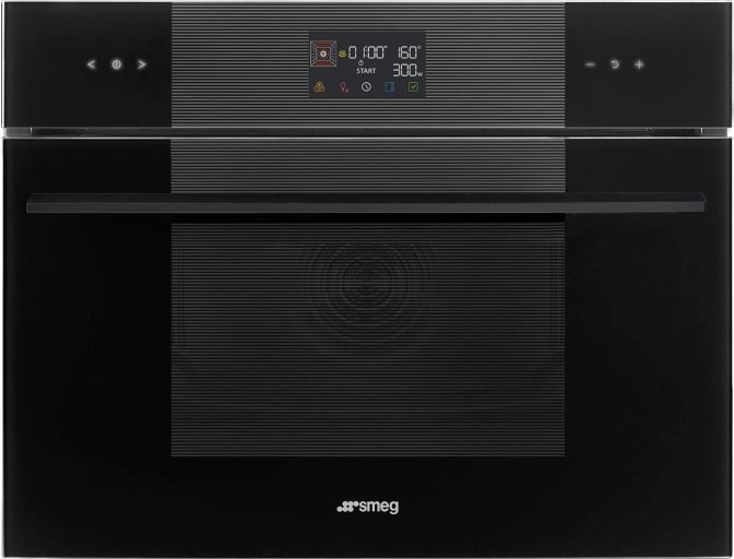 Электрический духовой шкаф Smeg Linea Aesthetic SO4102M1B3, фото 1