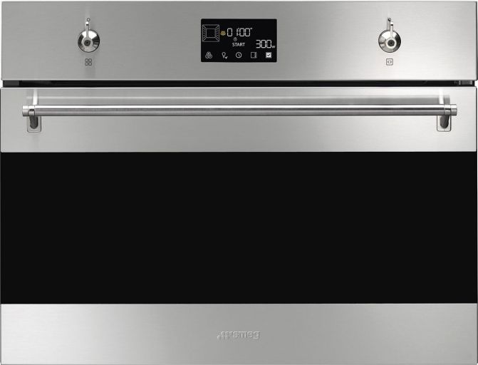 Электрический духовой шкаф Smeg SO4302M1X, фото 1