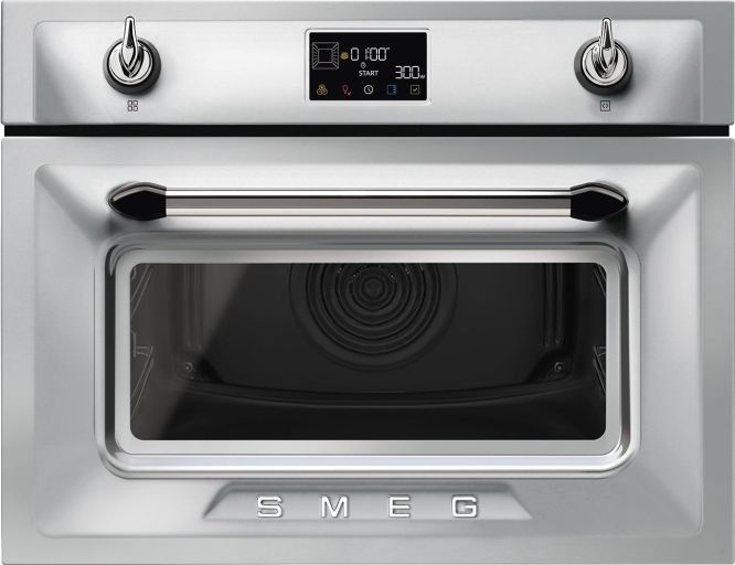 Электрический духовой шкаф Smeg Victoria SO4902M1X, фото 1