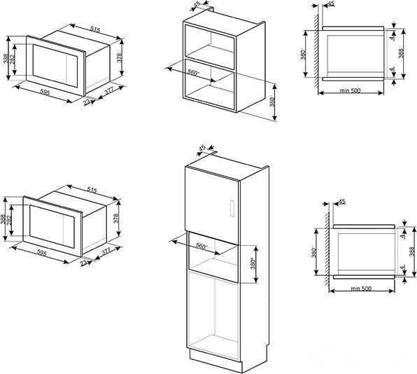 Микроволновая печь Smeg FMI325X, фото 3