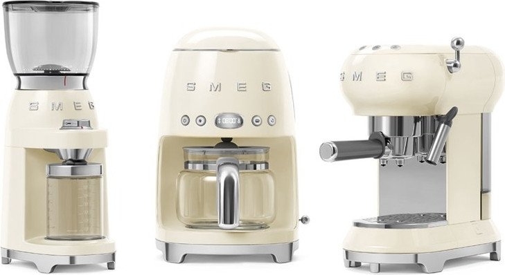 Электрическая кофемолка Smeg CGF11CREU, фото 6