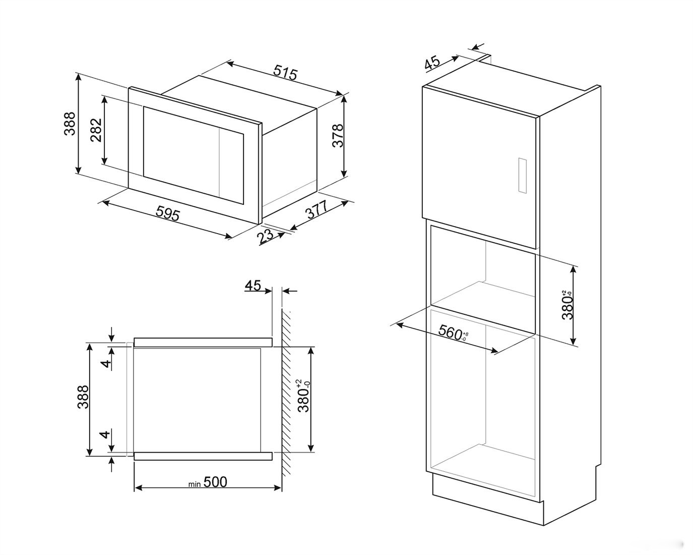 Микроволновая печь Smeg FMI425X, фото 4