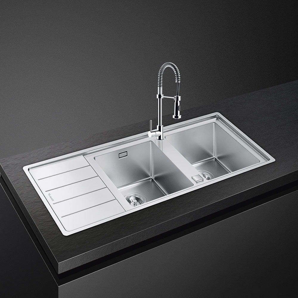 Кухонная мойка Smeg LFT116S, фото 2