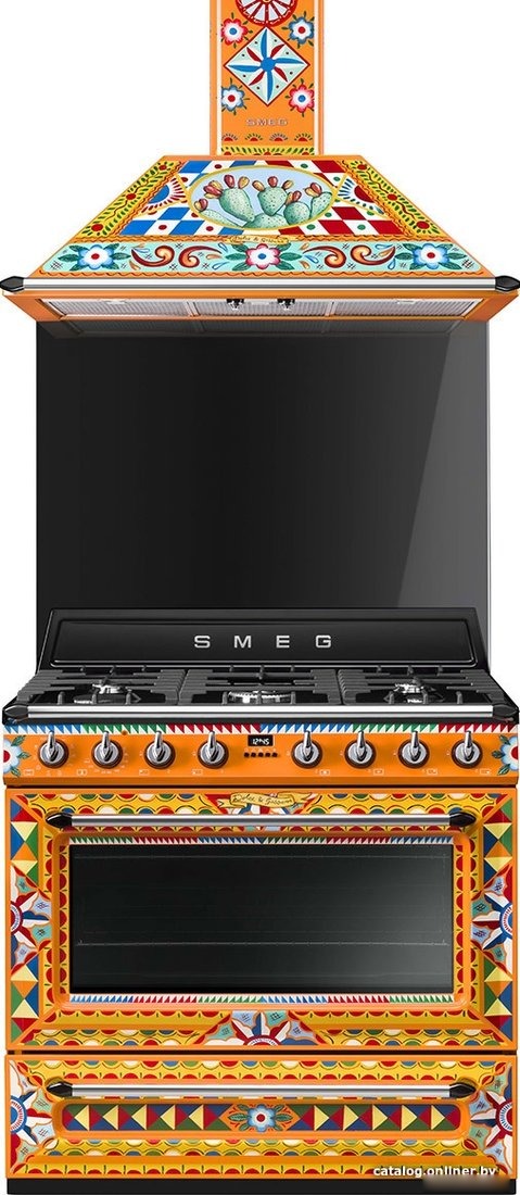 Кухонная плита Smeg TR90DGC9, фото 4