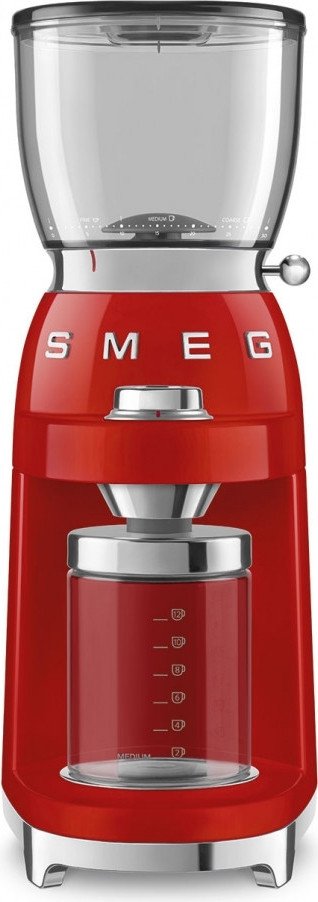 Электрическая кофемолка Smeg CGF11RDEU, фото 2