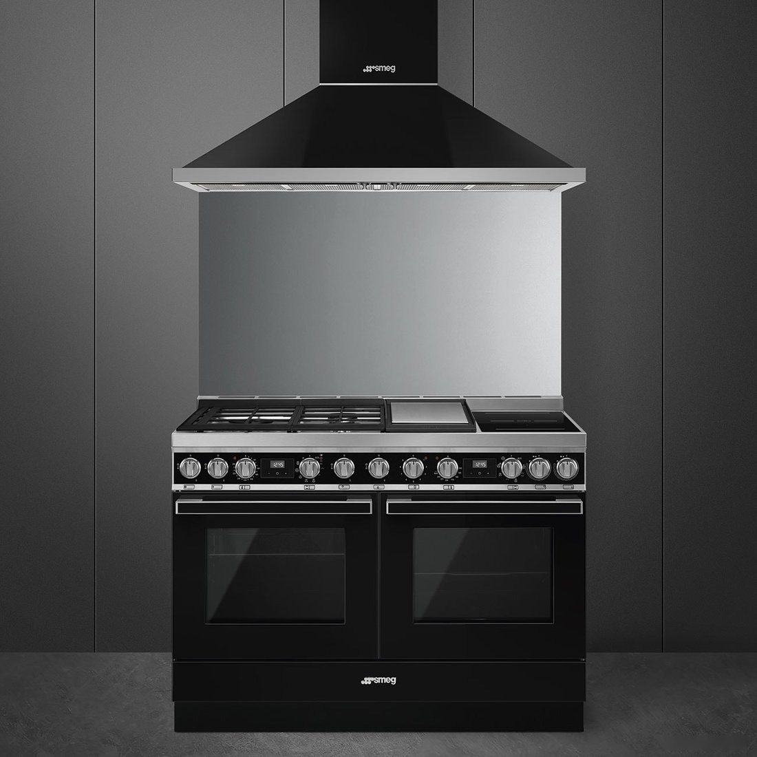 Кухонная плита Smeg CPF120IGMPBL, фото 2