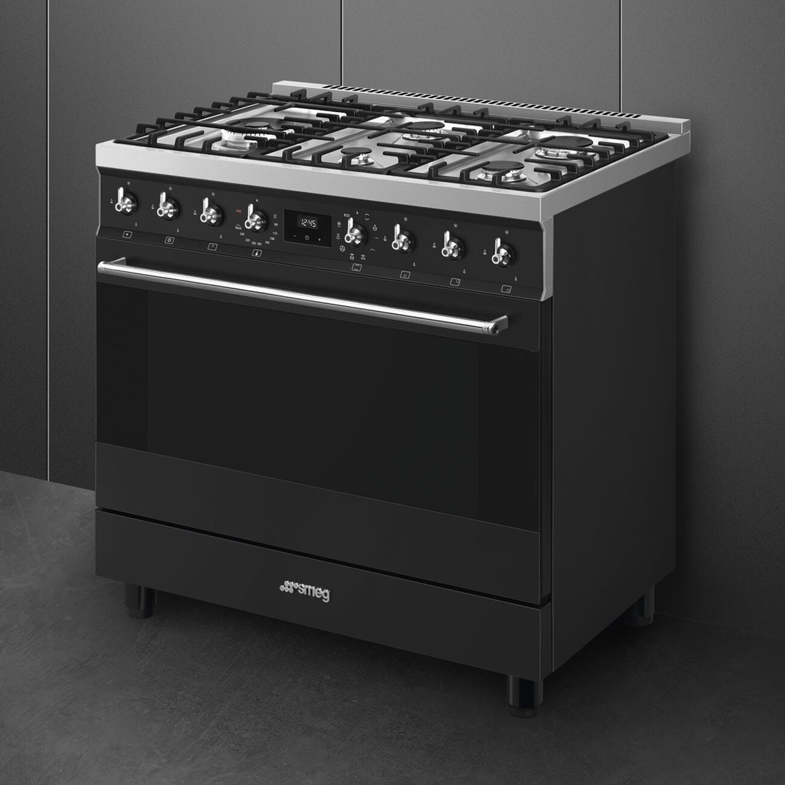 Кухонная плита Smeg C95GMCMB2, фото 5
