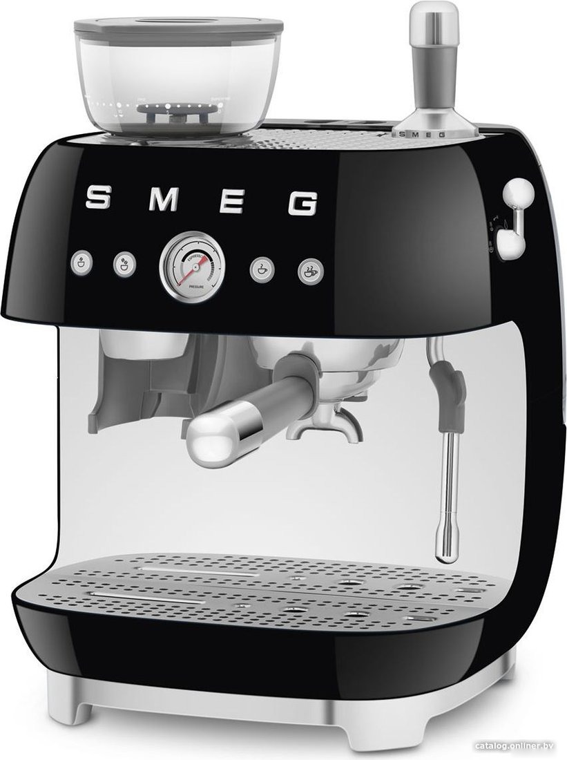 Рожковая кофеварка Smeg EGF03BLEU, фото 4