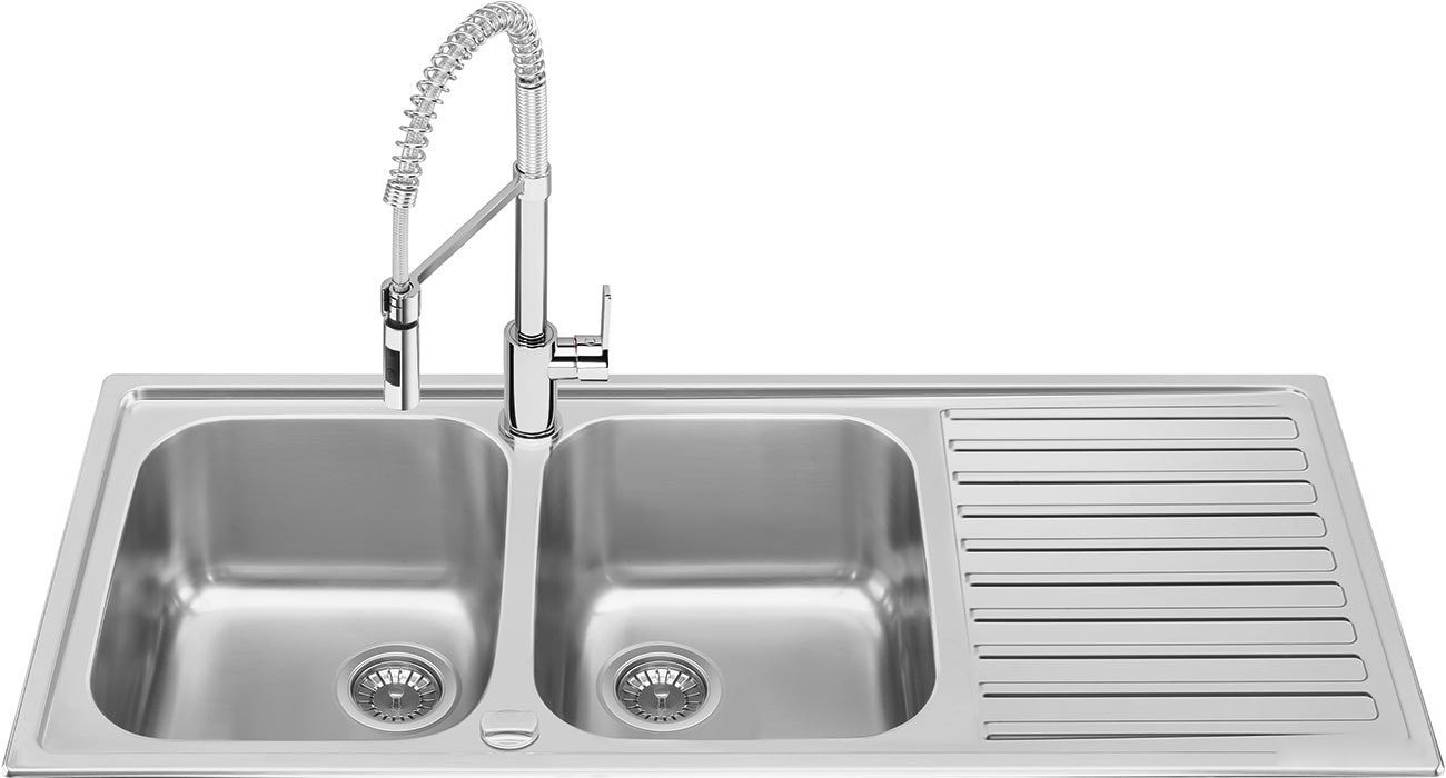 Кухонная мойка Smeg LLR116-2, фото 2