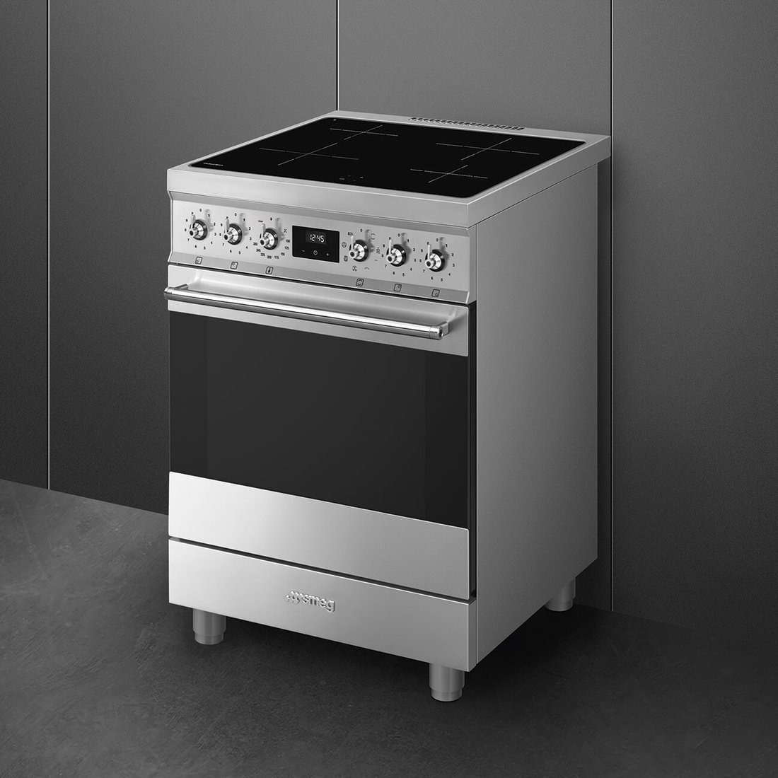 Кухонная плита Smeg C6IMXM2, фото 4
