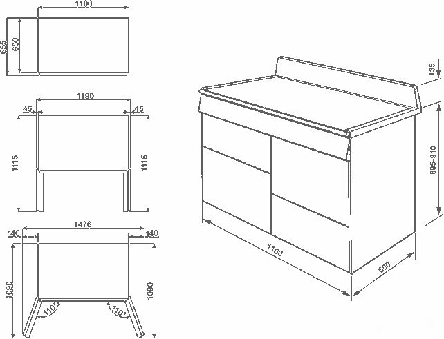 Кухонная плита Smeg TR4110AZ, фото 9