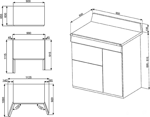 Кухонная плита Smeg TR93P, фото 11