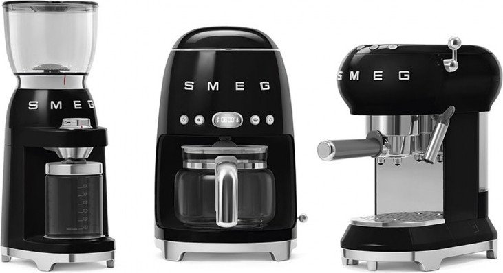Электрическая кофемолка Smeg CGF11BLEU, фото 6