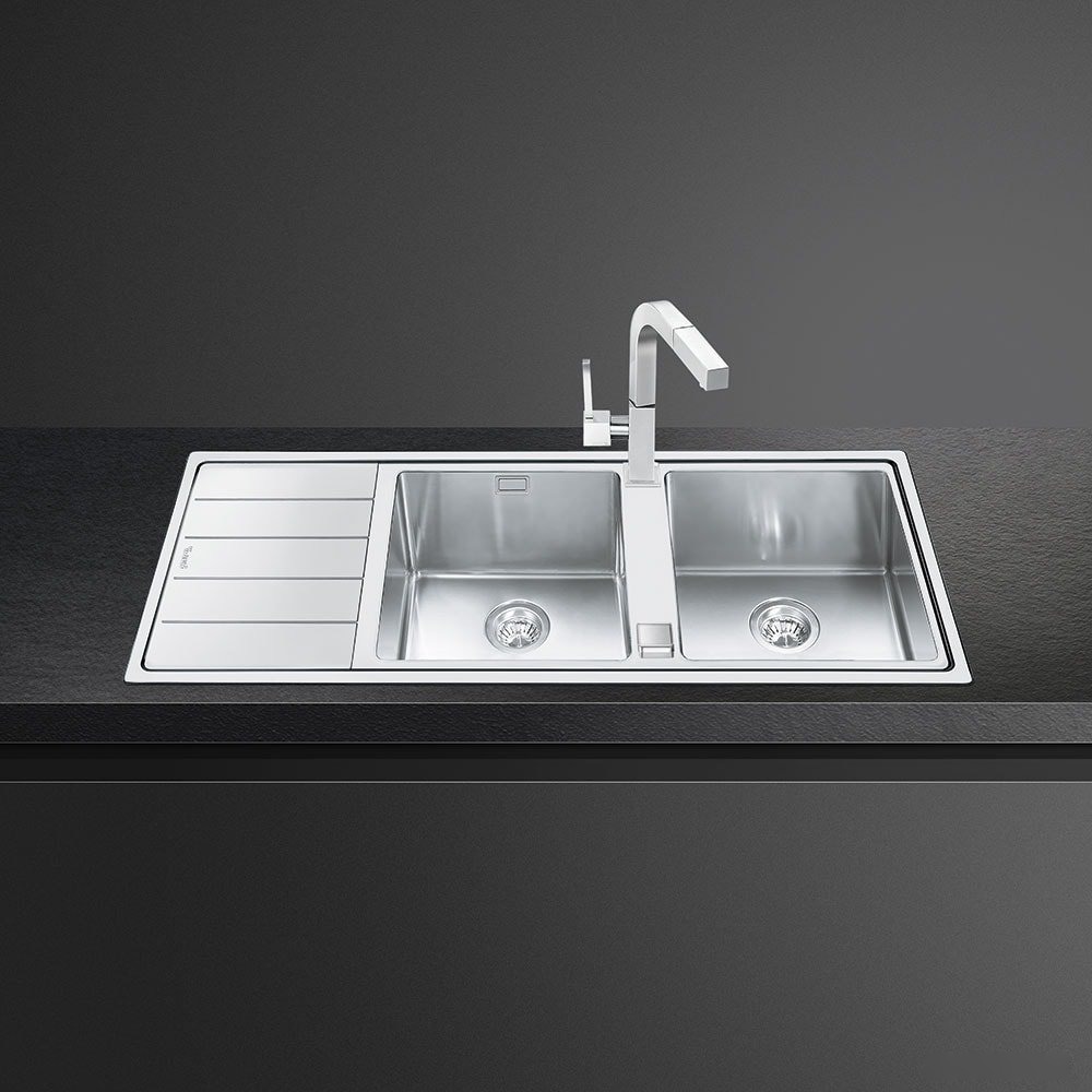 Кухонная мойка Smeg LFT116S, фото 3