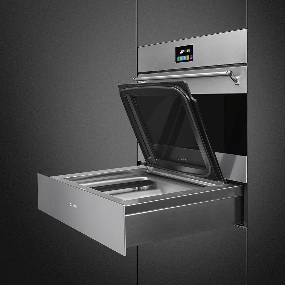 Однокамерный вакуумный упаковщик Smeg Classica CPV315X, фото 10