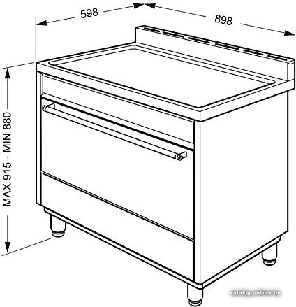 Кухонная плита Smeg C9IMX-2, фото 2