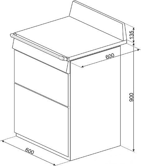 Кухонная плита Smeg TR62BL, фото 2