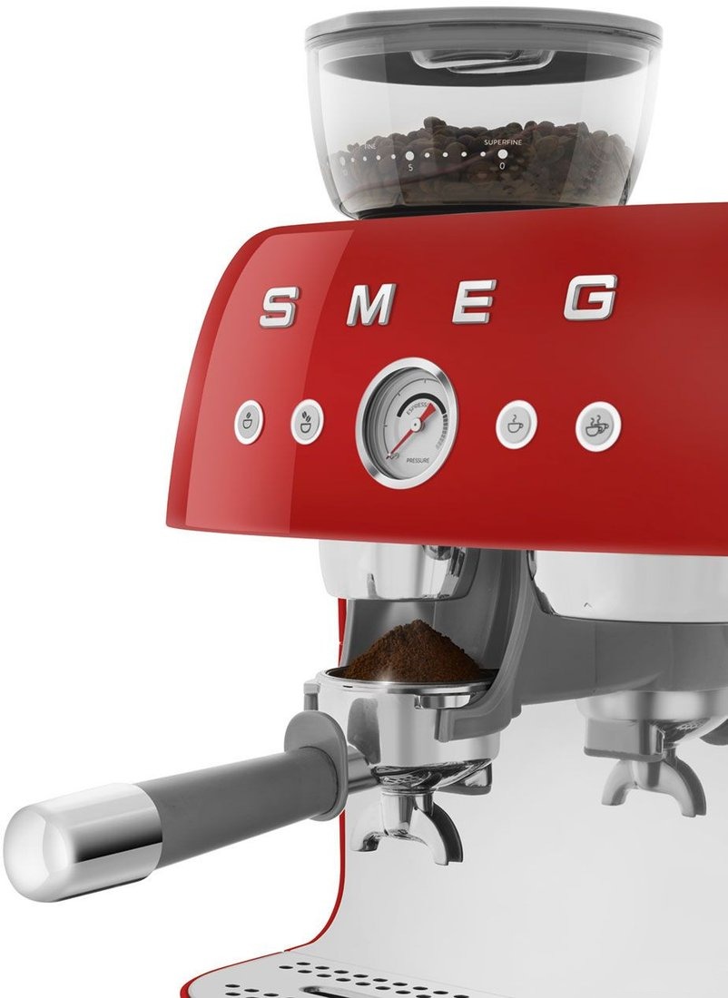 Рожковая кофеварка Smeg EGF03RDEU, фото 6