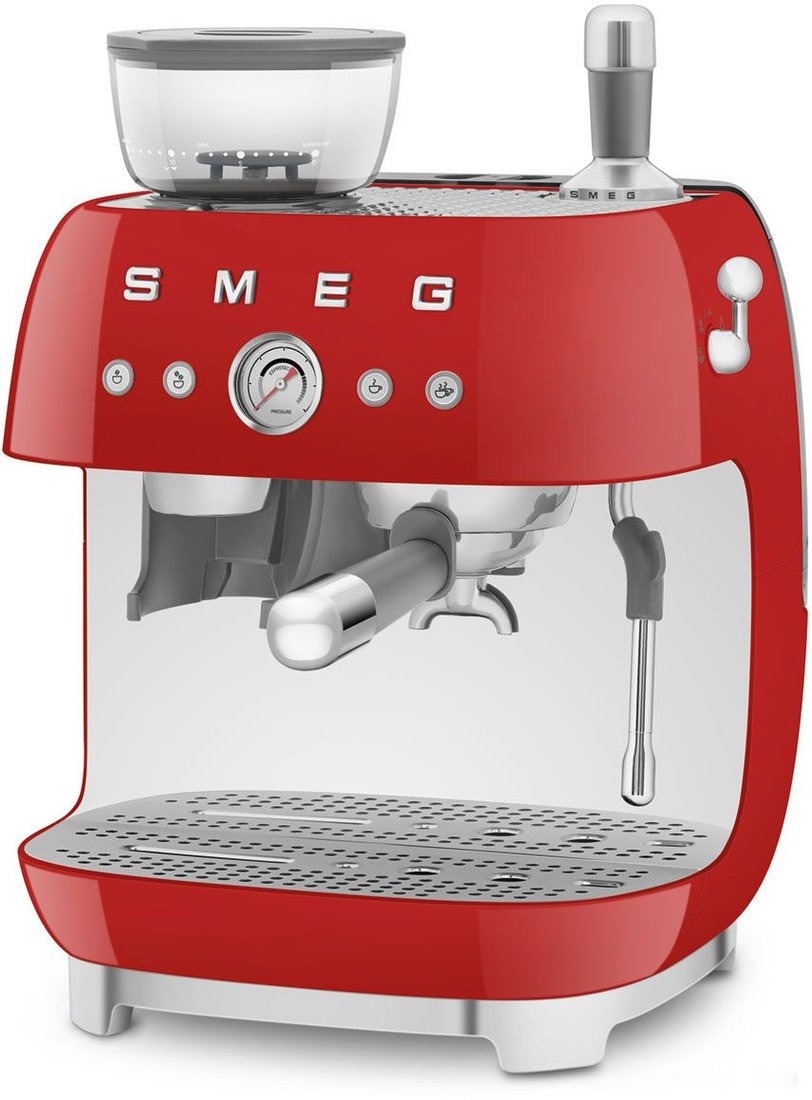 Рожковая кофеварка Smeg EGF03RDEU, фото 4