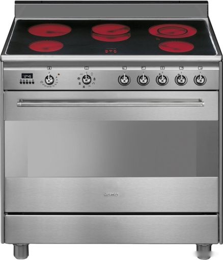 Кухонная плита Smeg SCD91CMX9, фото 1
