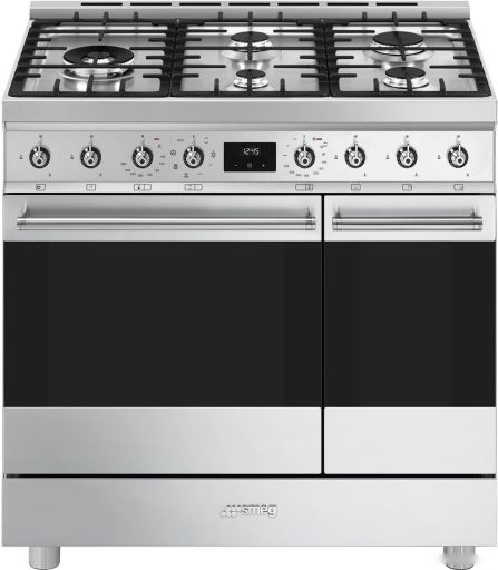 Кухонная плита Smeg C92GMX2, фото 1