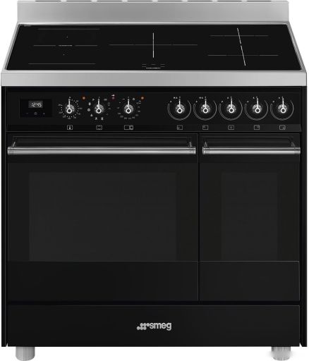 Кухонная плита Smeg C92IPBL9-1, фото 1