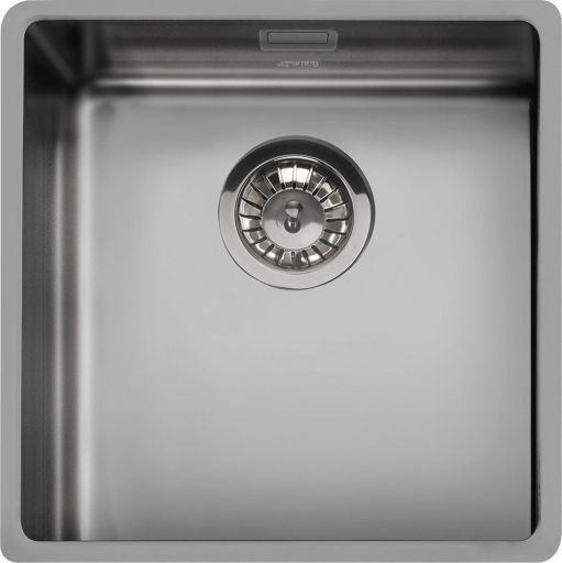 Кухонная мойка Smeg VSTR40DKX, фото 1