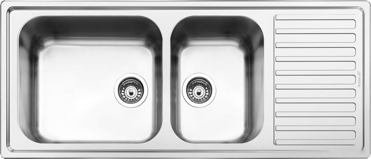 Кухонная мойка Smeg LGR116-2, фото 1