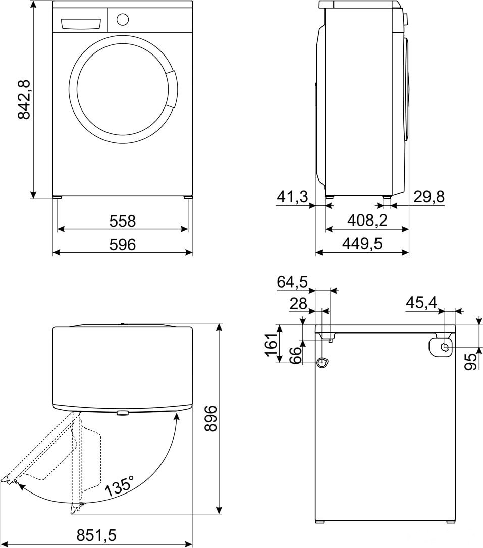 Стиральная машина Smeg LBW60CIT, фото 3