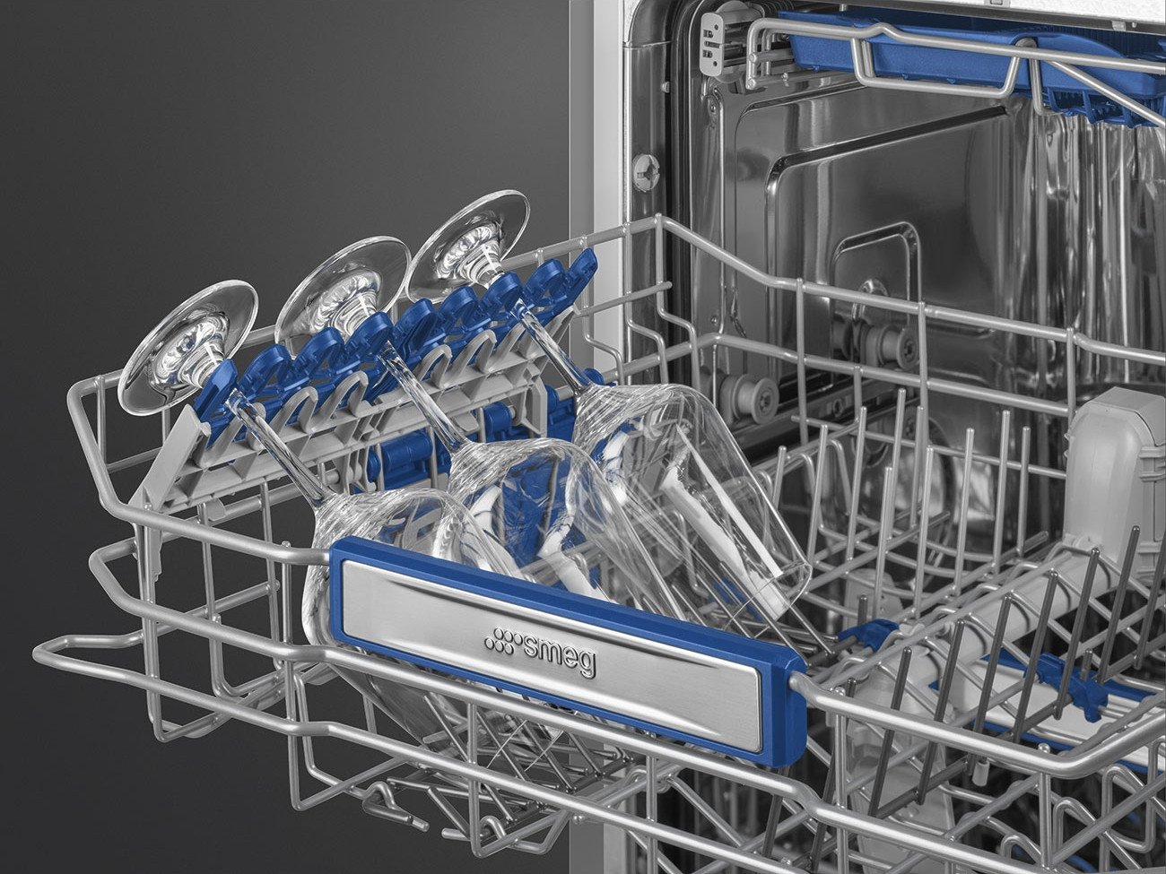 Встраиваемая посудомоечная машина Smeg STL324AQLH, фото 4