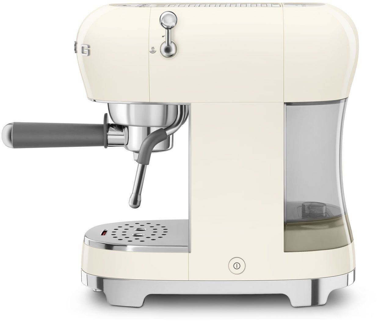 Рожковая кофеварка Smeg ECF02CREU, фото 2