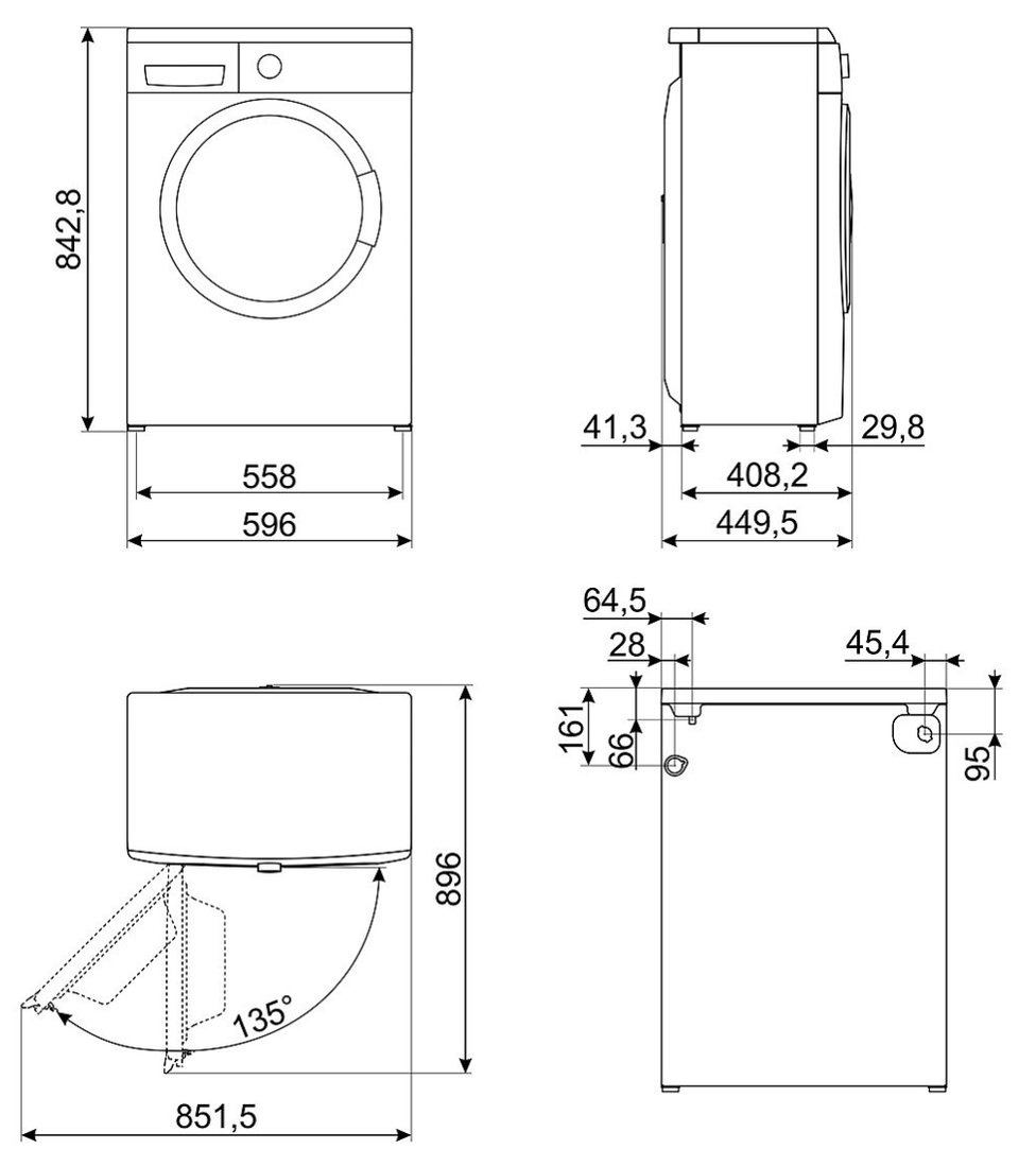 Стиральная машина Smeg LBW62PCIT, фото 2