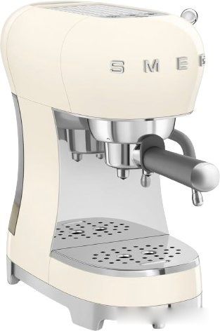 Рожковая кофеварка Smeg ECF02CREU, фото 1